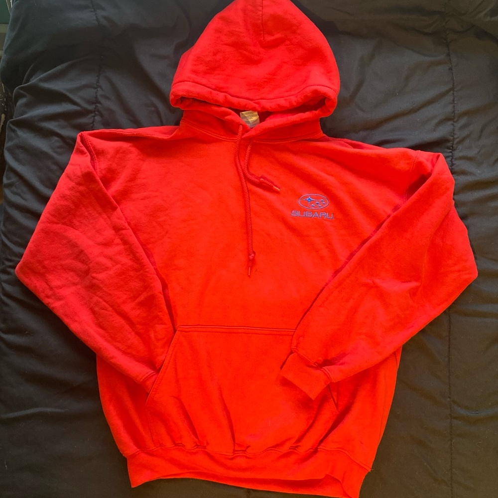 Subaru factory employee gift shop Hoodie in Lafayette, Indiana
